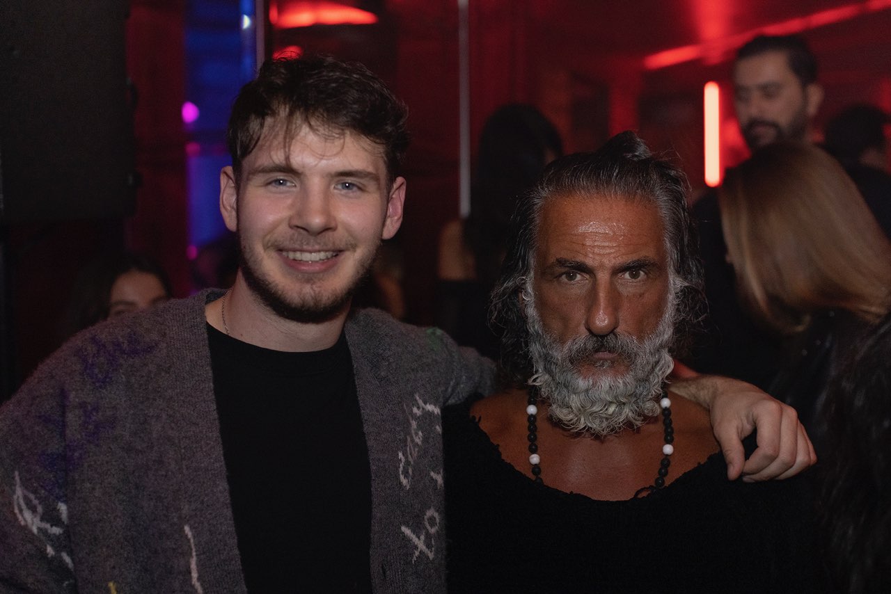 Zeus Monaco official influencer Paris gallery opening with Rok Bozic